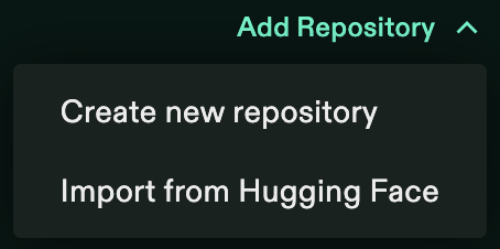 Importing from Hugging Face